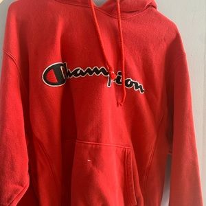 Champion Hoodie Red